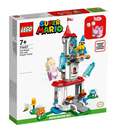 LEGO® Super Mario™ Комплект с допълнения Cat Peach Suit and Frozen Tower 71407