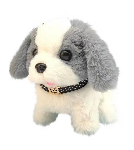 Интерактивно кученце Raya Toys Lovely Pet, с клетка кит и аксесоари