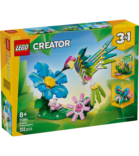 LEGO® Creator Диви животни цветно колибри 31384