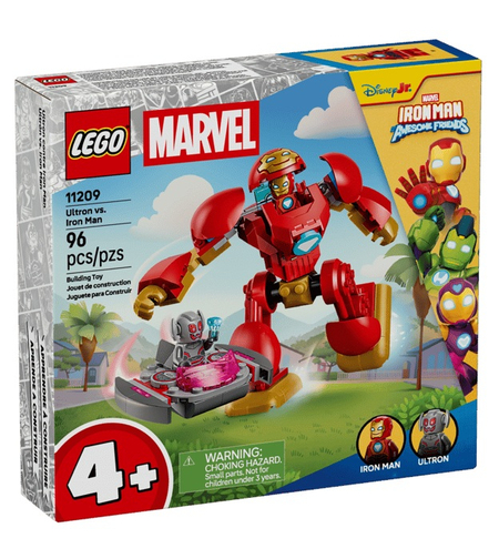 LEGO® Marvel Железния човек и неговите страхотни приятели, Ултрон срещу Железния човек 11209