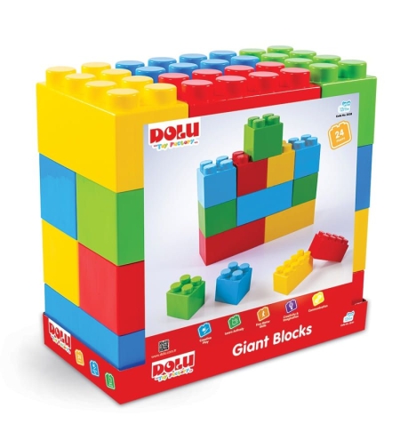 Конструктор DOLU Giant blocks, 24 ч.,5038