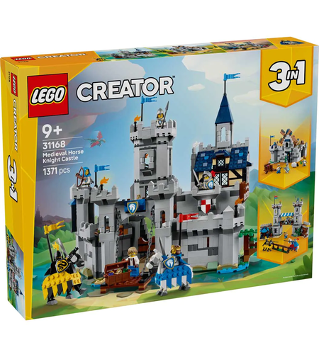LEGO® Creator Средновековен замък на конния рицар 31168