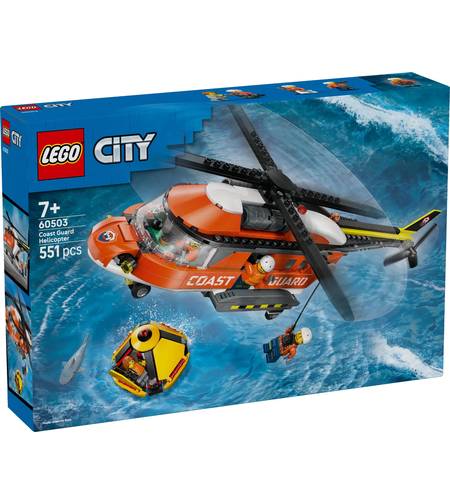 LEGO® City Хеликоптер на бреговата охрана 60503