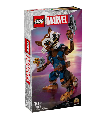 LEGO® Marvel Ракета и бебе Грут 76282