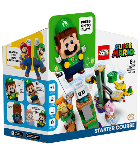 LEGO® Super Mario™ Приключения с Luigi начална писта 71387