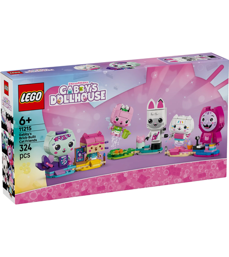 LEGO® Gabby's Dollhouse Котешките приятели от тухлички на Габи 11215