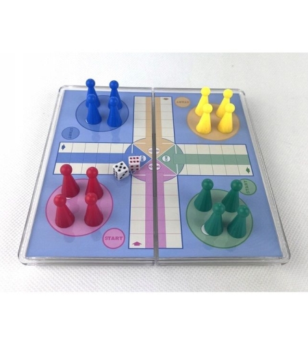 Настолна игра Raya Toys Не се сърди човече, магнитно