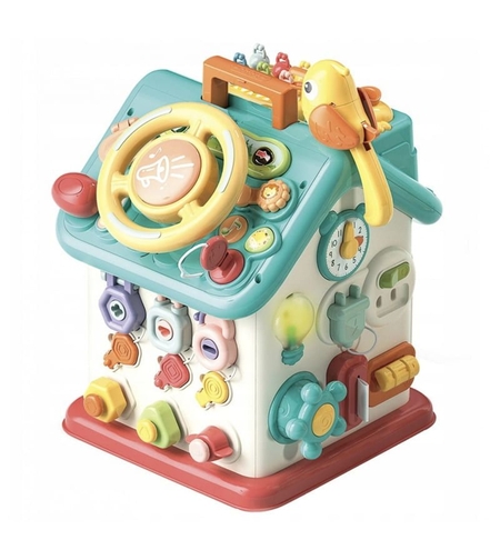 Детска интерактивна играчка Raya Toys Къщичка, с 16 дейности