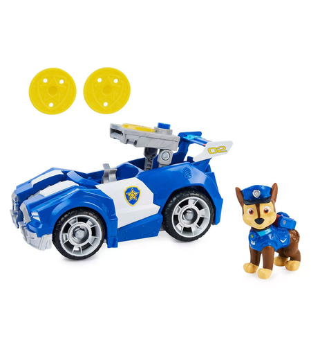 Игрален комплект Spin Master Paw Patrol превозно средство и фигура Chase Deluxe