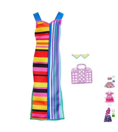 Комплект дрехи за кукла Mattel Barbie
