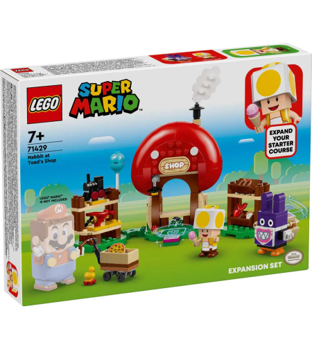 LEGO® Super Mario™ Комплект с допълнения Nabbit at Toad's Shop 71429
