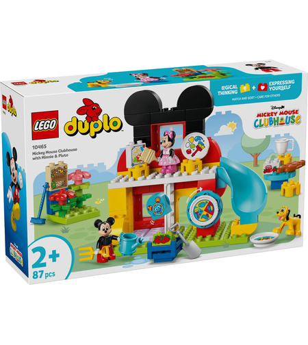 LEGO® DUPLO® Disney™ Клубът на Мики Маус с Мини и Плуто 10465