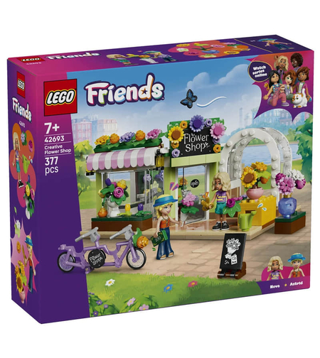 LEGO® Friends Творчески магазин за цветя 42693