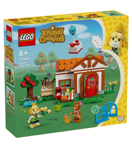 LEGO® Animal Crossing™ Посещение в къщата на Isabelle 77049