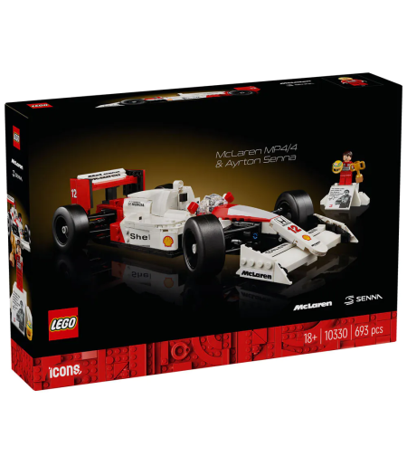 LEGO® Icons F1® McLaren MP4/4 и Айртон Сена 10330