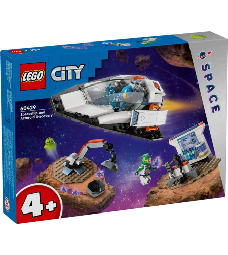 LEGO® City Космически кораб и откритие на астероид 60429