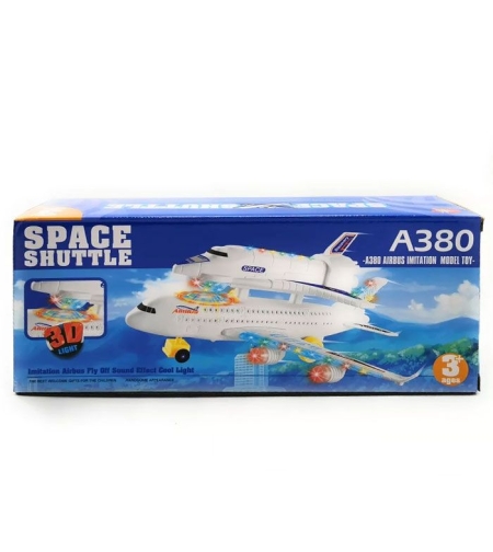 Детски самолет и космическа совалка Raya Toys със светлини и звуци