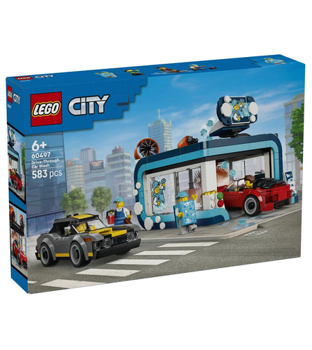 LEGO® City Автомивка с преминаване на колата 60497