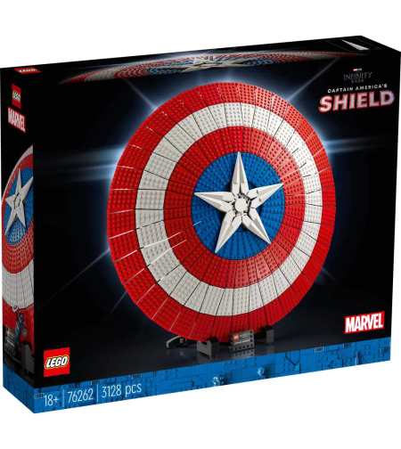 LEGO® Marvel Щитът на Капитан Америка 76262
