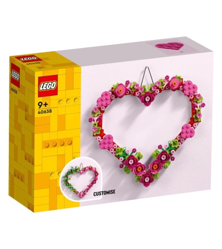 LEGO® Орнамент сърце 40638