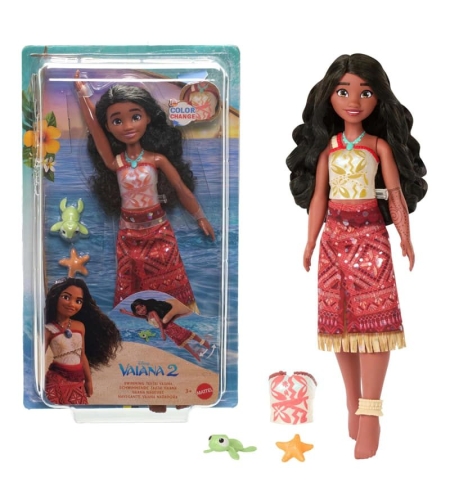 Плуваща кукла Mattel Disney Tautai Vaiana