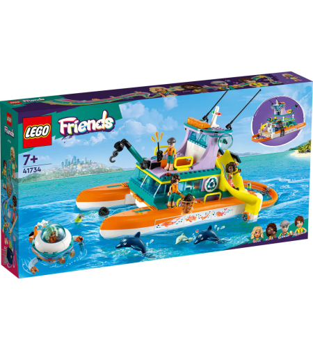 LEGO® Friends Морска спасителна лодка 41734