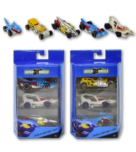 Комплект 3 мини коли Raya Toys