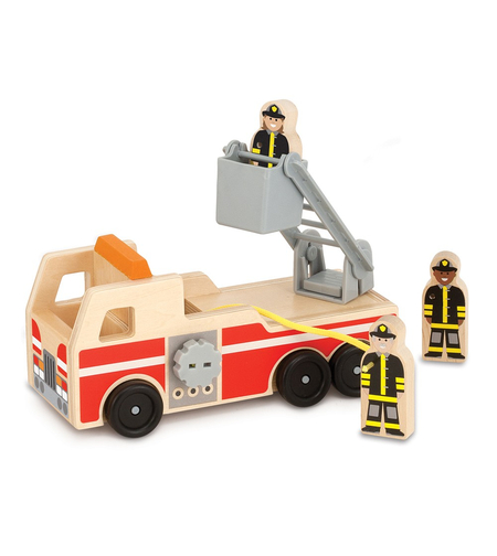 Дървена пожарна кола Melissa and Doug 19391