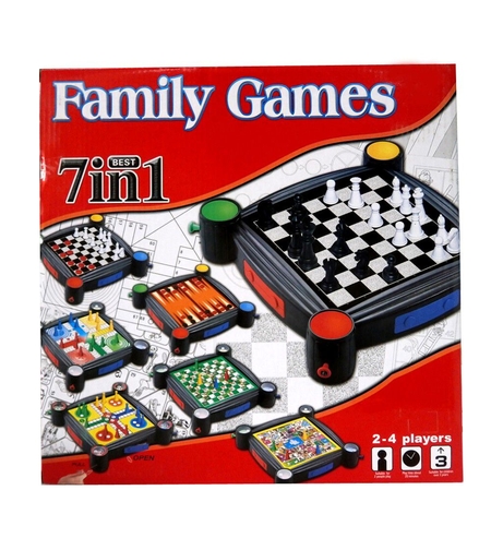 Семейни занимателни игри 7в1 Raya Toys 2013-12