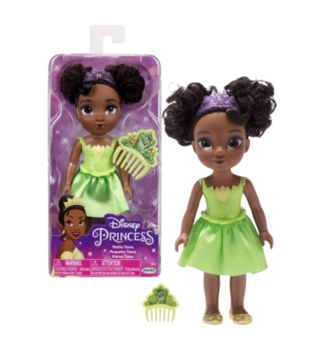 Кукла Jakks Pacific Disney Princess Тиана с гребен, 15 см.