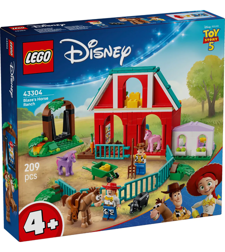 LEGO® Disney и Pixar Toy Story 5 Ранчото за коне на Блейз 43304
