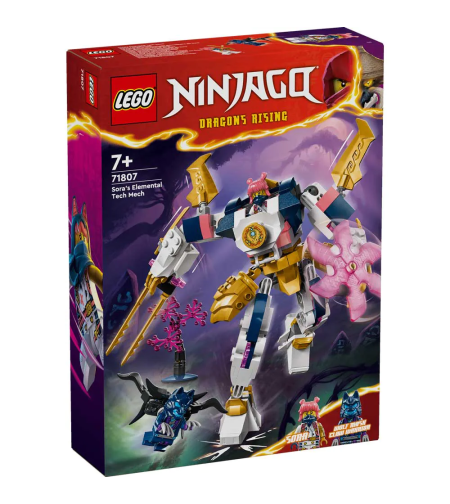 LEGO® NINJAGO® Елементният технически робот на Сора 71807