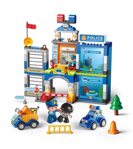 Kонструктор Feelo Полицейска станция, 175 ч.