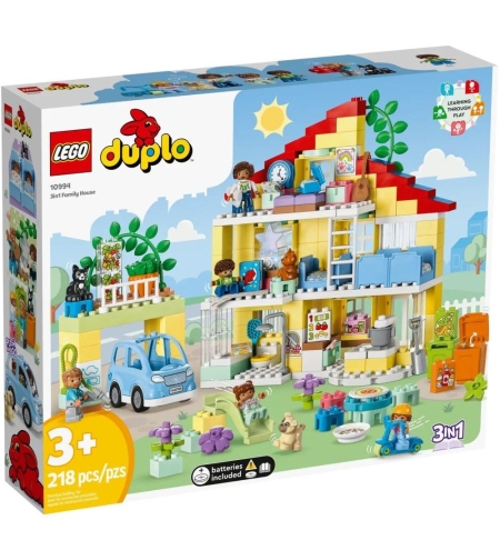 LEGO® DUPLO® Семейна къща 3 в 1 10994