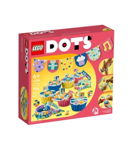 LEGO® DOTS Невероятен парти комплект 41806