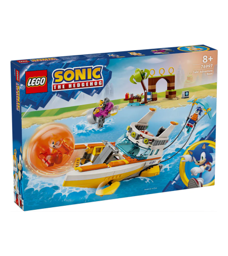 LEGO® Sonic Приключенската лодка на Тейлс 76997