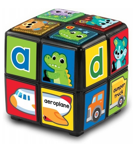 Интерактивен куб Vtech с букви и животни