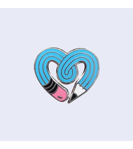 Значка - Пин - Creative Goodie - Pencil - Blue