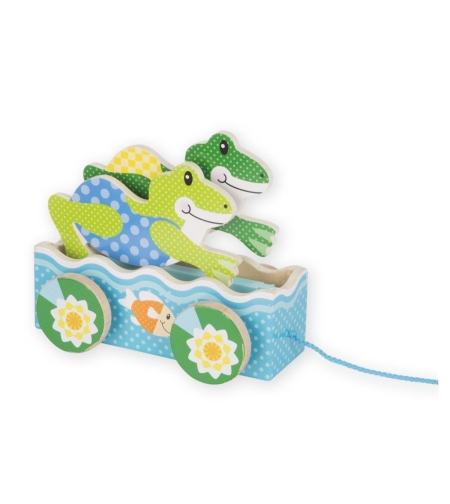 Дървени гонещи се жаби Melissa and Doug 13615