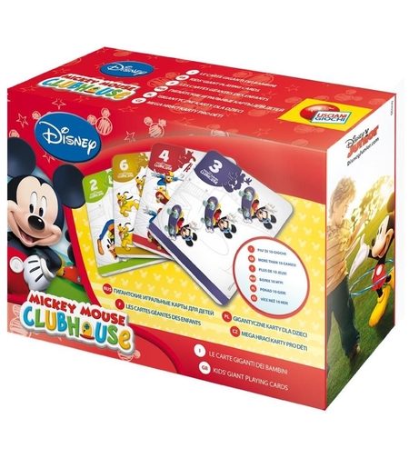 Образователни карти за игра Lisciani Mickey Mouse 40605