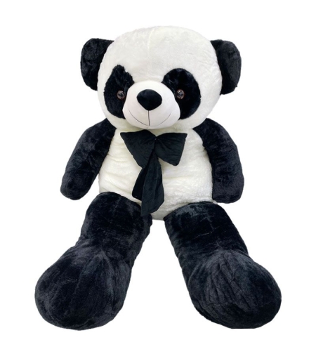 Голямо плюшено мече Raya Toys Панда с панделка, 160 см