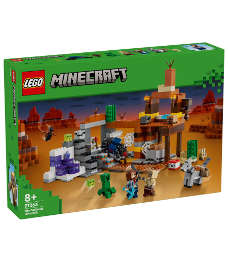 LEGO® Minecraft® Миньорска шахта в неплодородните земи 21263