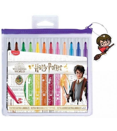Флумастери Хари Потър Maped Color Peps - Harry Potter 12 цвята