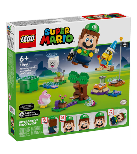 LEGO® Super Mario™ Приключения с фигурка LEGO® Luigi™ 71440