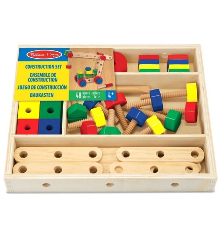 Melissa and Doug Дървен конструктор 15151