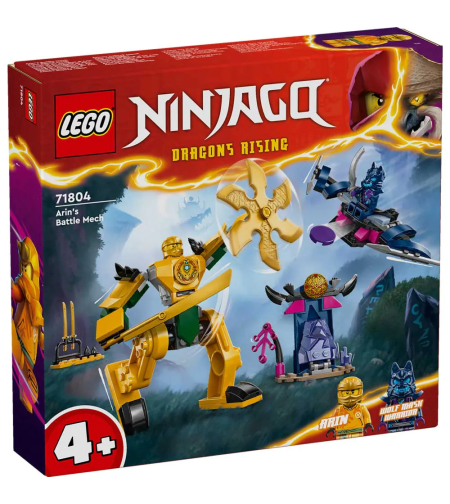 LEGO® NINJAGO® Битка с робота на Арин 71804