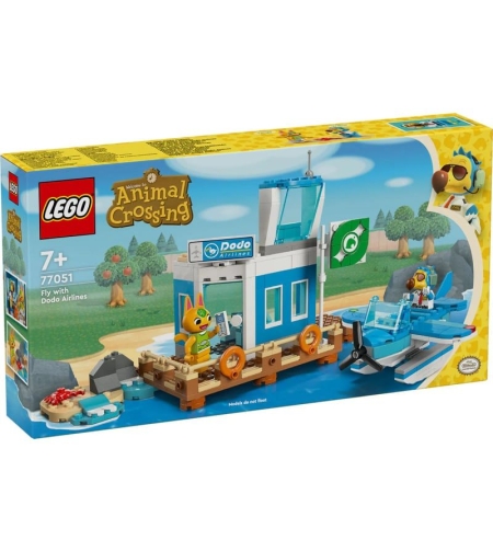 LEGO® Animal Crossing™ Летете с Dodo Airlines 77051