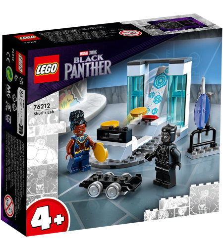 LEGO® Marvel Черната Пантера - Лабораторията на Шури 76212