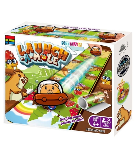 Настолна игра Raya Toys Изстреляй къртицата