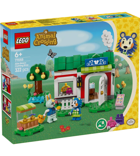 LEGO® Animal Crossing™ Магазин за дрехи на Able Sisters 77055